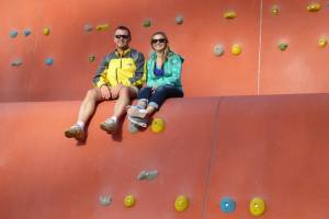 Olympic Park rock climbing wall 